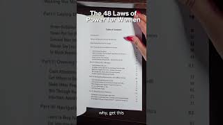 48 Laws of Power for Women (fed up with male workplace dominance.)