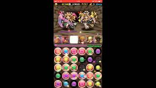 【パズドラ】 ドット・ゼウス＆ヘラ降臨 壊滅級 火パ 【マルチ】