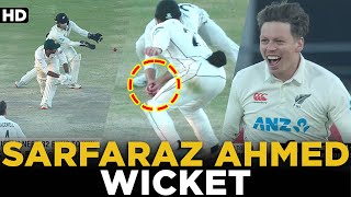 Sarfaraz Ahmed Wicket | Pakistan vs New Zealand | 2nd Test Day 5 | PCB | MZ2L