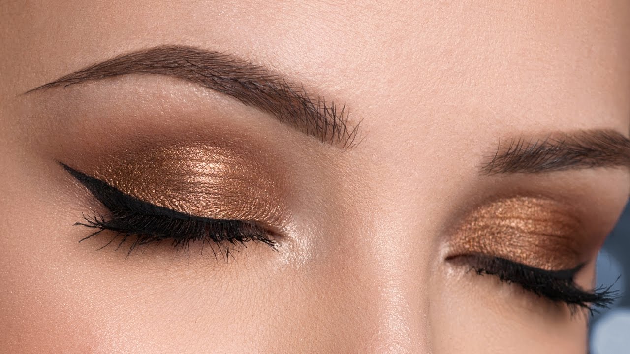 Easy Bronze Eye Makeup Tutorial Saubhaya Makeup