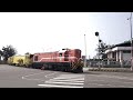 ジョイント音 8787レ plasser u0026theurer 製 台湾鉄道新マルチプルタイタンパー 甲種輸送 台中港出港