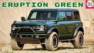 2022 Ford Bronco in Eruption Green