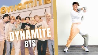 BTS 'DYNAMITE' Coreografía Tutorial | Paso a Paso FÁCIL | JuanFe