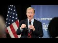 Presidential candidate Tom Steyer on his economic agenda and the US-China trade war