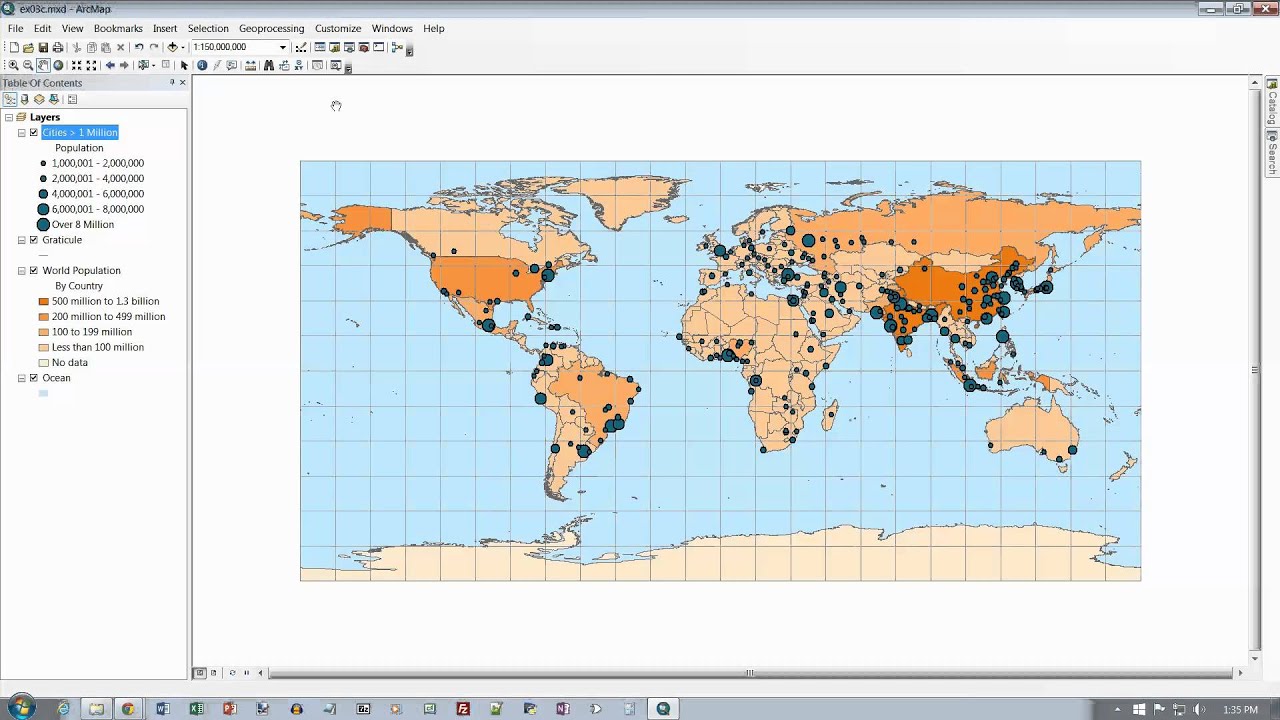 Getting To Know ArcGIS For Desktop, Chapter 3, Part C - YouTube