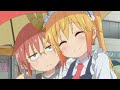 (Funny Yuri moments) Kobayashi-san chi no maid dragon