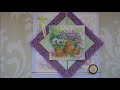 hunkydory ~ filigree frames floral watercolors greeting card collection