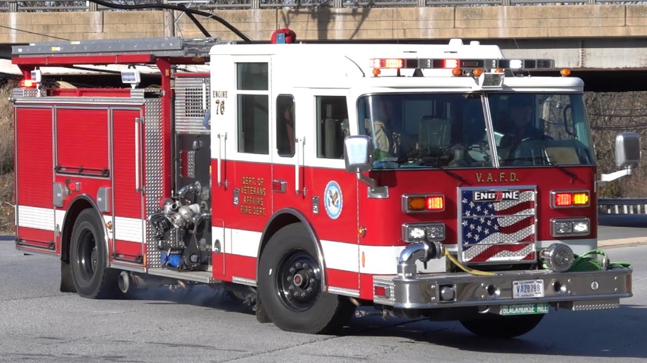 Veteran Affairs Fire Department Engine 76 & Washington Hose Company ...