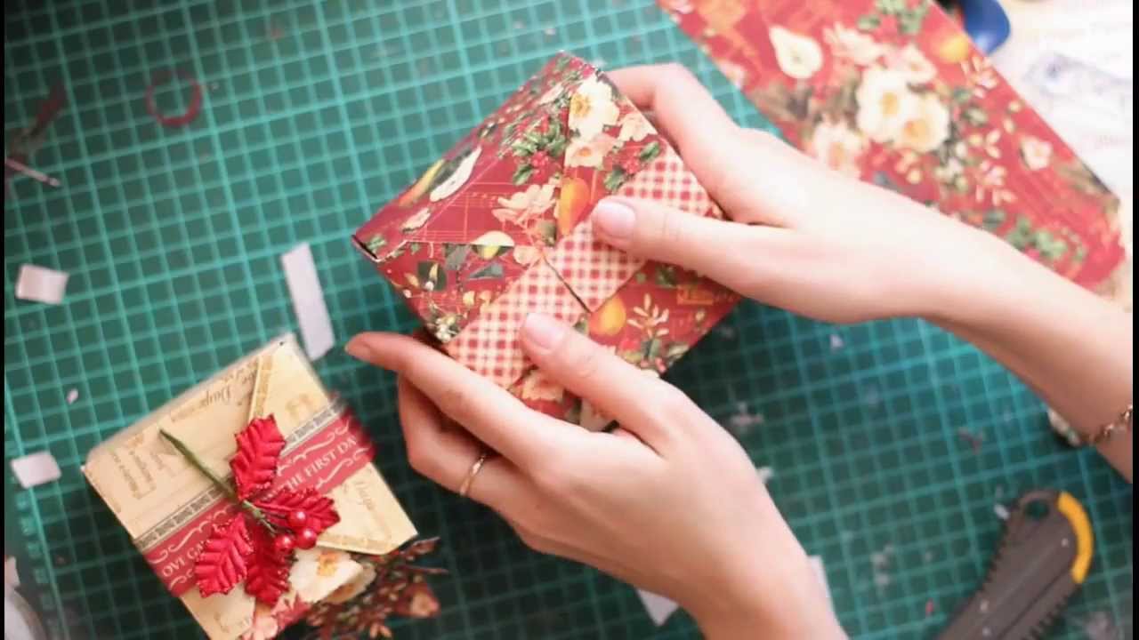 Gift Box Project Tutorial Youtube