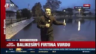 BALIKESİR’DE DENİZ TAŞTI