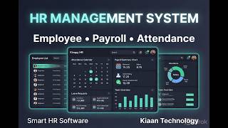 HR Management System | Employee, Payroll & Attendance Management Software | Kiaan Technology