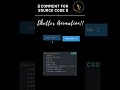 SHUTTER EFFECT || HTML CSS || #htmlcss #coding #shorts  #webdesign