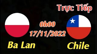 Soi kèo trực tiếp Ba Lan vs Chile - 0h00 Ngày 17/11/2022 - Giao Hữu Quốc Tế 2022