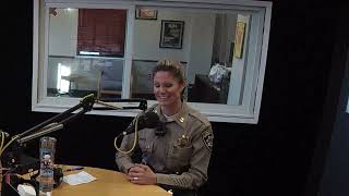 Capt. Julie Harding the new Commander from the CHP (March 2019)