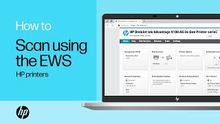 Scan from an HP printer using the Embedded Web Server (EWS) | HP printers | HP Support