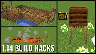 1.14 Minecraft Build Hacks