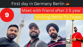 ਮੇਰਾ ਜਰਮਨੀ ਵਿੱਚ ਪਹਿਲਾ ਦਿਨ ਕਿੱਦਾ ਦਾ ਰਹਾਂ,Visiting Berlin City tour,Alex Tower, GERMANY #deepcreator