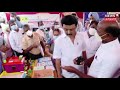 cm mk stalin செம்மஞ்சேரியில் நிவாரண பொருட்கள் வழங்கிய முதல்வர் semmancheri