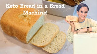 Keto Bread in a Bread Machine!
