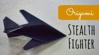 Origami Stealth Fighter Instructions (Robert J. Lang)