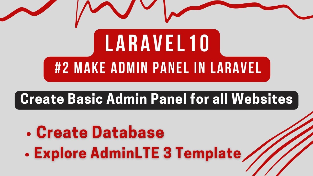 Laravel 10 Tutorial 2 Laravel Admin Panel Download Explore Adminlte Laravel 10 Tutorial 2 Laravel Admin Panel Download Explore Adminlte
