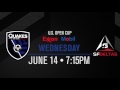 andrew tarbell on the quakes u.s. open cup fourth round match