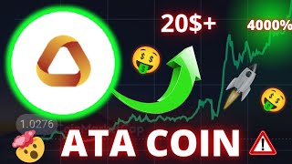 ATA Coin Price prediction And News Today | ATA Coin Updates and Possible Trade Setups!! #ata