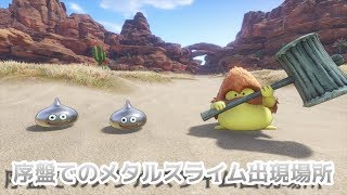 【ドラクエ11】 序盤でのメタルスライム出現場所 [序盤のおすすめレベル上げ]