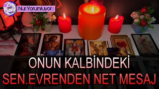 ONUN KALBİNDEKİ SEN‼️ HALA ONUN İÇİN ÖNEMLİMİSİN⁉️#tarot #keşfet