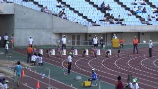 2015日本ｲﾝｶﾚ女子100m準決勝2組 宮澤有紀11.86(+0.8) Yuki MIYAZAWA 1st