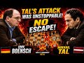 Mikhail Tal's Brilliant Queen Sacrifice Attack! | Tal vs Uwe Boensch (Halle 1974)