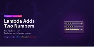 Kotlin with Copilot: Create a lambda function to add 2 numbers