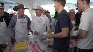 Kenney flips last pancakes as premier at Stampede, puts Alberta Day on the calendar