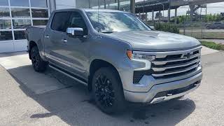 Gray 2023 Chevrolet Silverado 1500 High Country Review Calgary Alberta - Wolfe Calgary