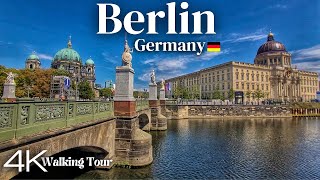 Berlin, Germany Summer Walking Tour 2023 - 4K UHD
