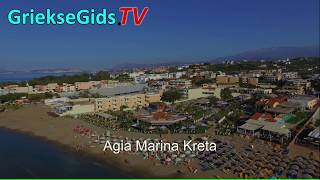 Luchtvideo Agia Marina (Chania Kreta) - De Griekse Gids