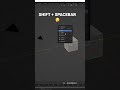 How to Use Hotkeys in Blender 🤔 Move, Rotate, Scale Menu #shorts