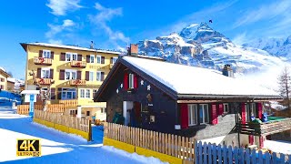 Real life Fairytale Village In Switzerland | Mürren , Most Beautiful Swiss Valley 🇨🇭