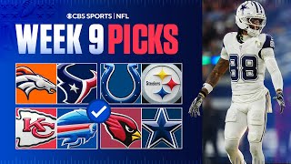 NFL Predictions and Picks For EVERY Week 9 Game [Cardinals at Cowboys] | Best Bets ✅
