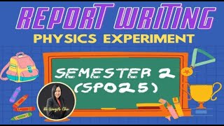 《EXPERIMENT 6》DIFFRACTION || REPORT WRITING || SP025 || PHYSICS