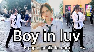 [KPOP IN PUBLIC] fancam Jin BTS - Boy In Luv dance cover by PBeach / Sharky