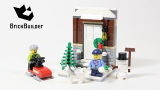 Lego 40124 Winter Fun - Lego Speed Build