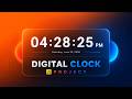 How To Create a Digital Clock Using HTML, CSS & JavaScript | Beginner Project