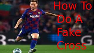 How To Do A Fake Cross