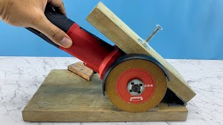 Only 2% of people in the world know! The Most Brilliant Angle Grinder Idea in Just 5 Minutes!