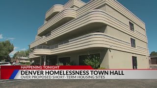 Residents push back against Denver mayor’s short-term housing sites