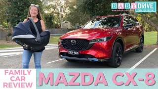 Family-Friendly 2023 Mazda CX-8 Review: Child Seat Compatibility and More | BabyDrive