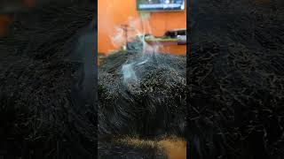 fire 🔥 cuting  . இந்த நெருப்பு கட்டிங் எப்படி இருக்கு தீ போல பத்திகிதா |#vairal |#hairstyle |#fire