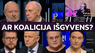 Kaip koalicija nusiteikusi dirbti toliau? Labai prastas koalicijos startas 🤡 | Karalius Reaguoja