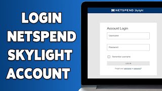How To Login NetSpend Skylight Account 2024 | Sign In To Access Your Skylight Account Online